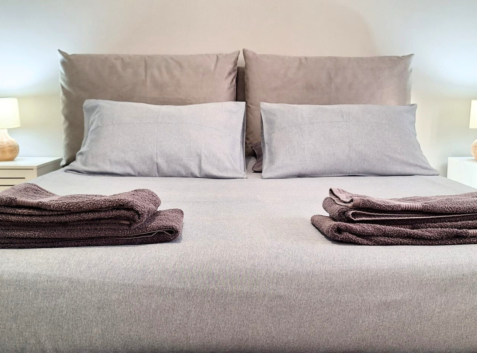 Camera da letto della casa vacanze vicino al centro di Roma e al Vaticano Adelaide's House